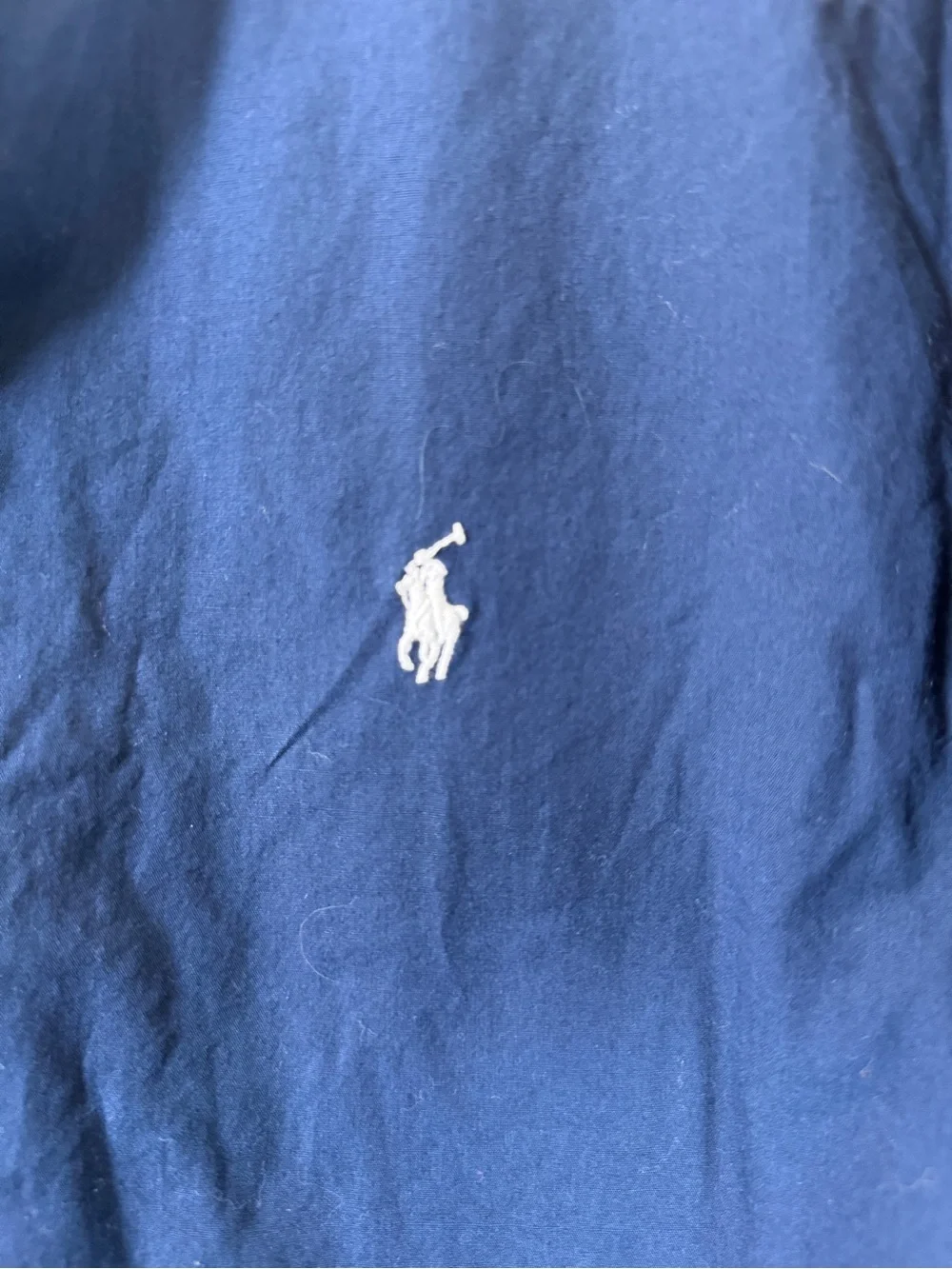 Ralph Lauren Navy Short-Sleeve Button-Down Shirt